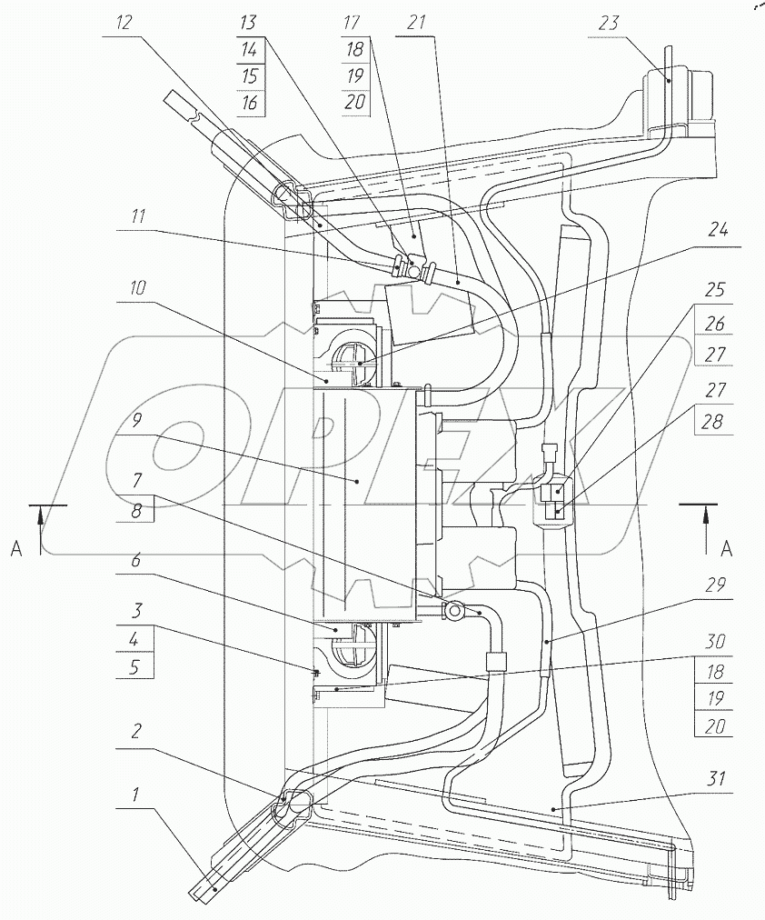  Установка отопителя-охладителя