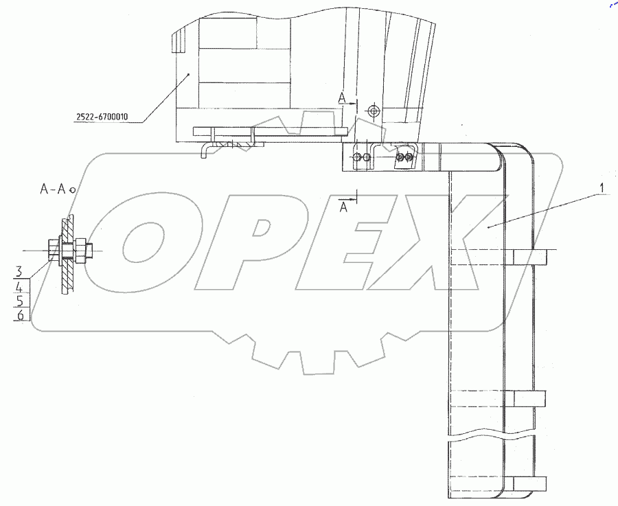  Подножка 923-8405005-Б-01
