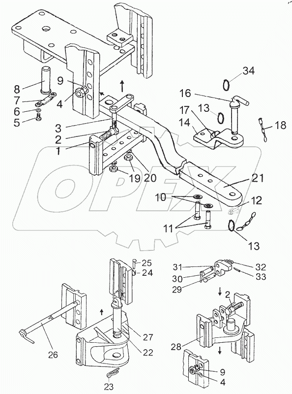 Тягово-сцепное устройство (варианты комплектации)