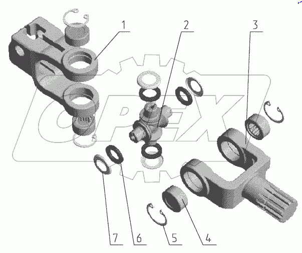  Кардан 80 В-3401150