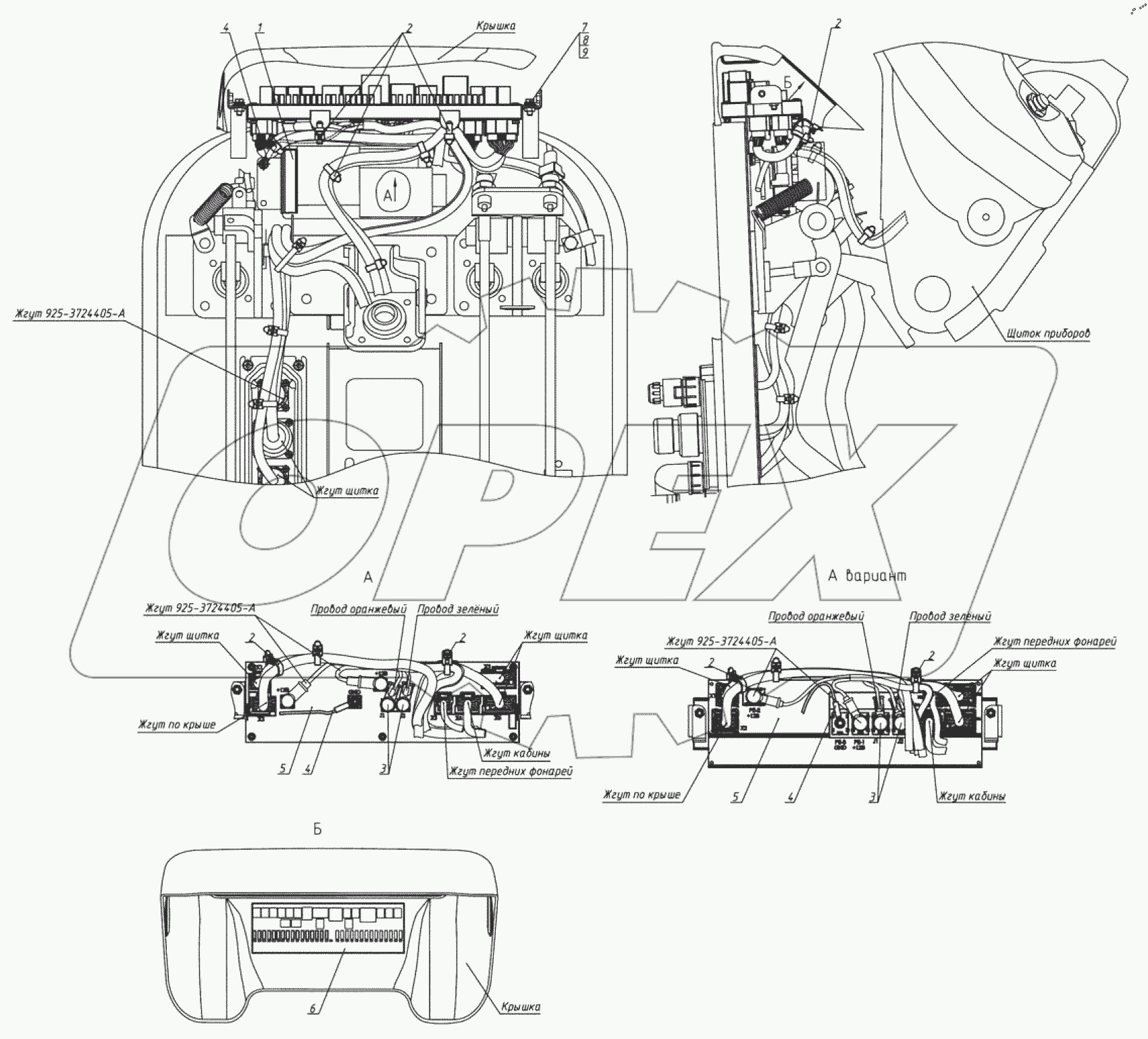  Блок коммутации 921-3722010-02