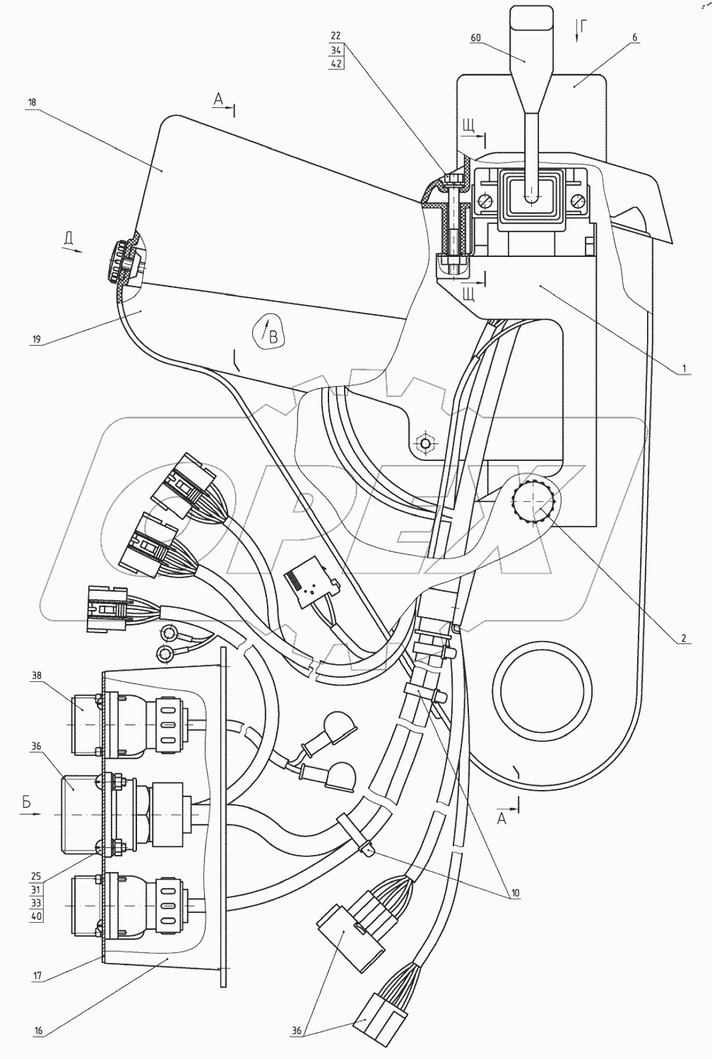  Щиток приборов 925М-3805110