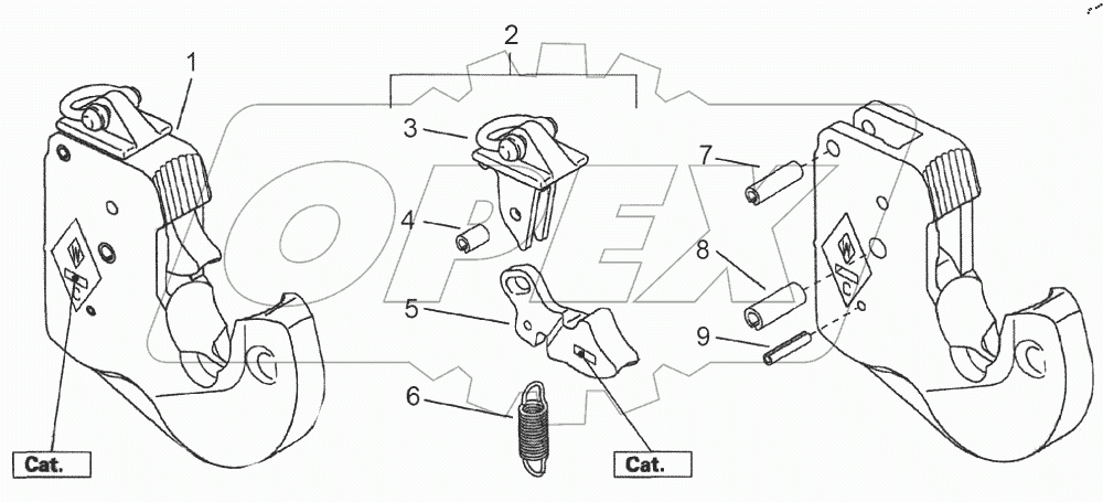  Захват «Walterscheid» 2кат.