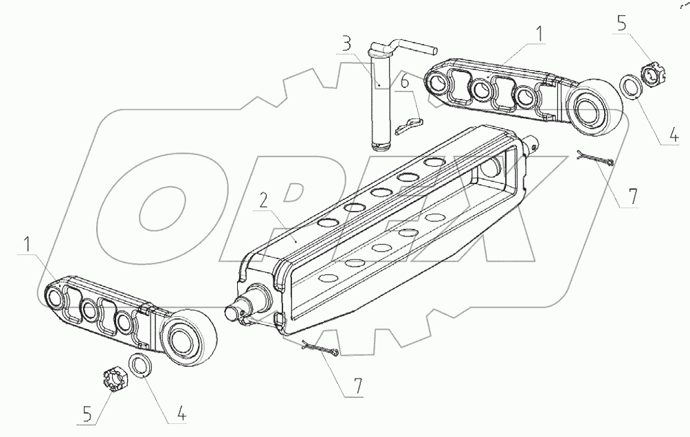  Поперечина 822-4605085