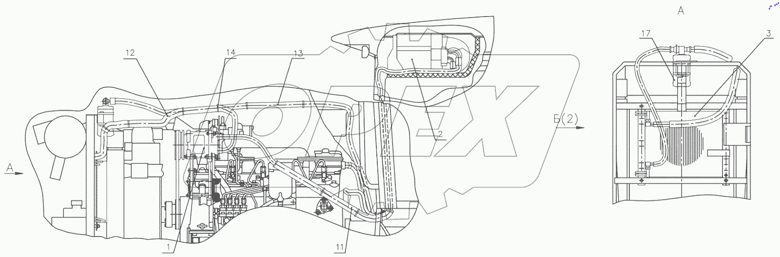  Установка кондиционера 952.6-8100010-Б