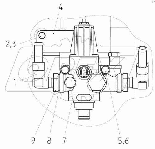  Регулятор давления 1220.7-3512505