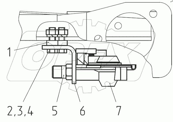  Головка соединительная 1220.7-3521505