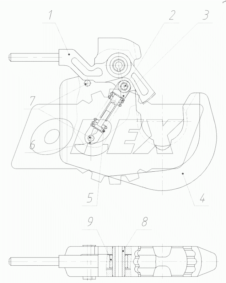  Захват МТЗ 2кат. 1000-4605300