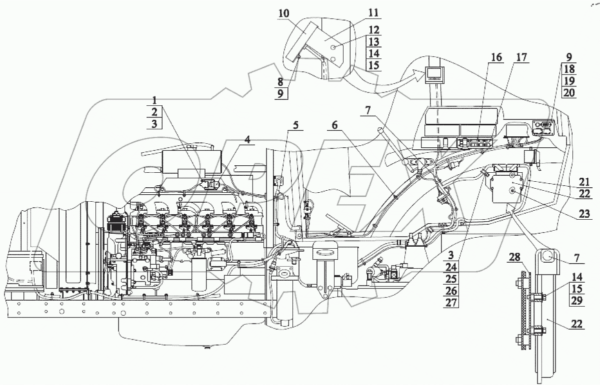  Управление двигателем 2422.6-8700910-Е