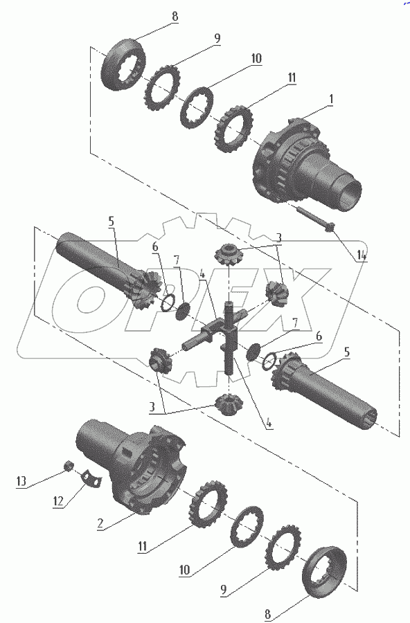 Дифференциал 52-2303010-Б