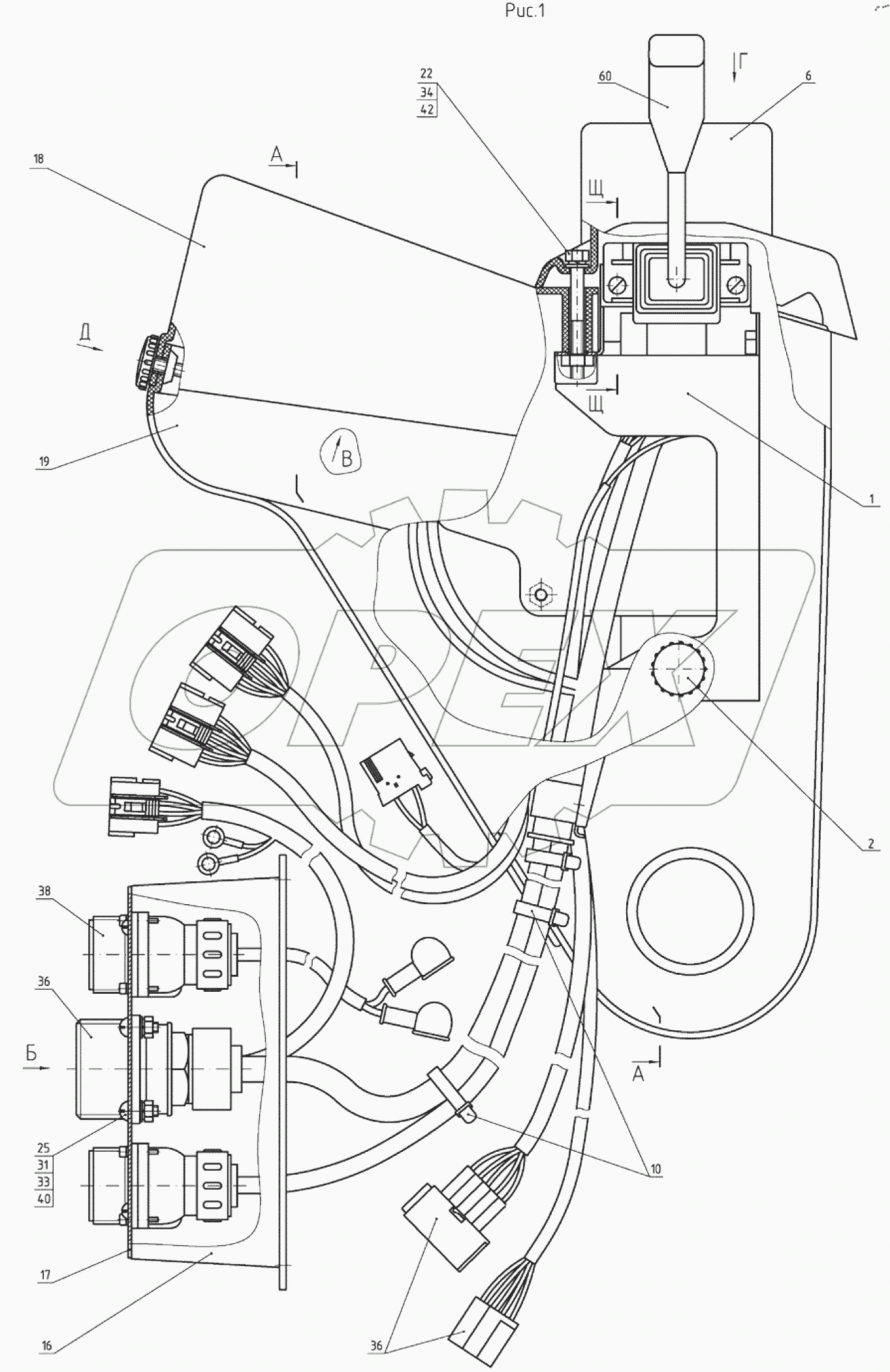  Щиток приборов 925М-3805110