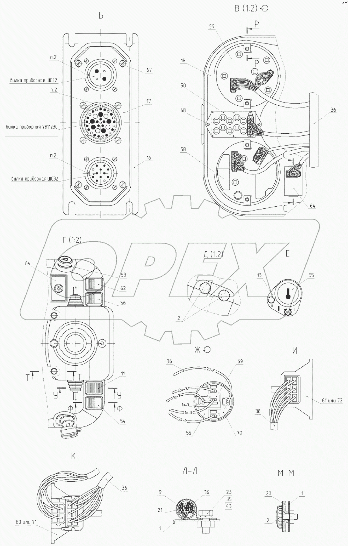  Щиток приборов 925М-3805110