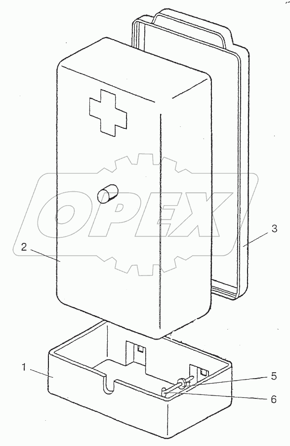  Аптечка 2522-3912150