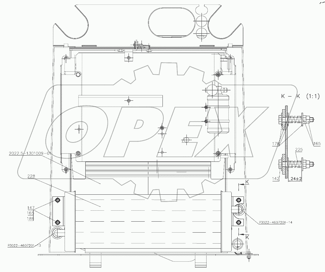  Гидросистема Р1523-4600010-01