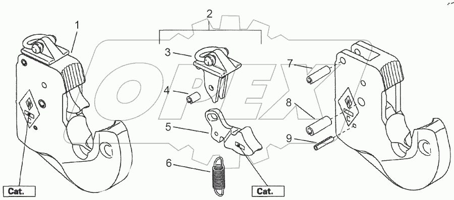  Захват «Walterscheid» 3кат.