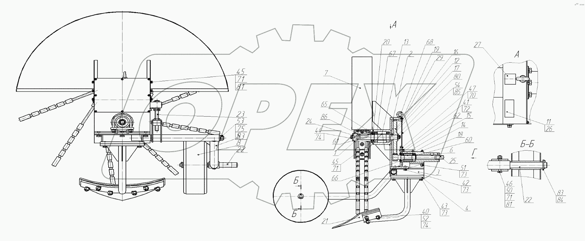 Картофелекопалка КМ-2