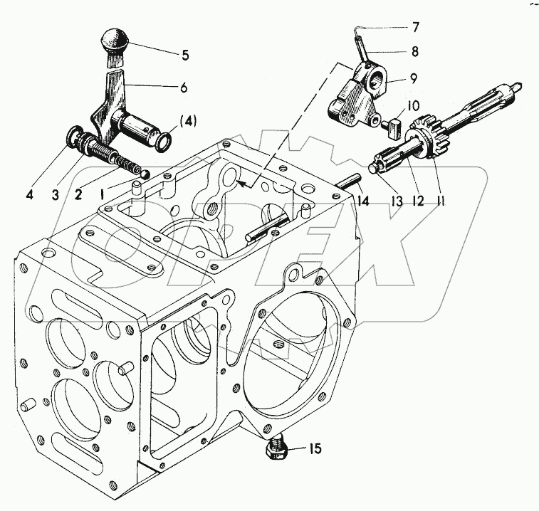 05-4216. Управление и привод ВОМ