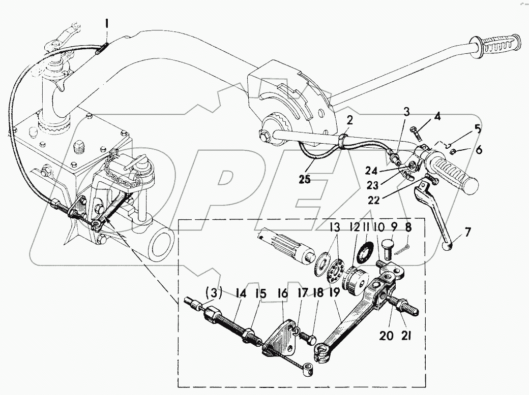 05-1602. Управление сцеплением