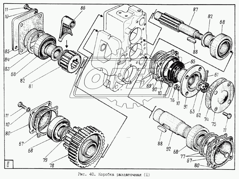 Коробка раздаточная 3