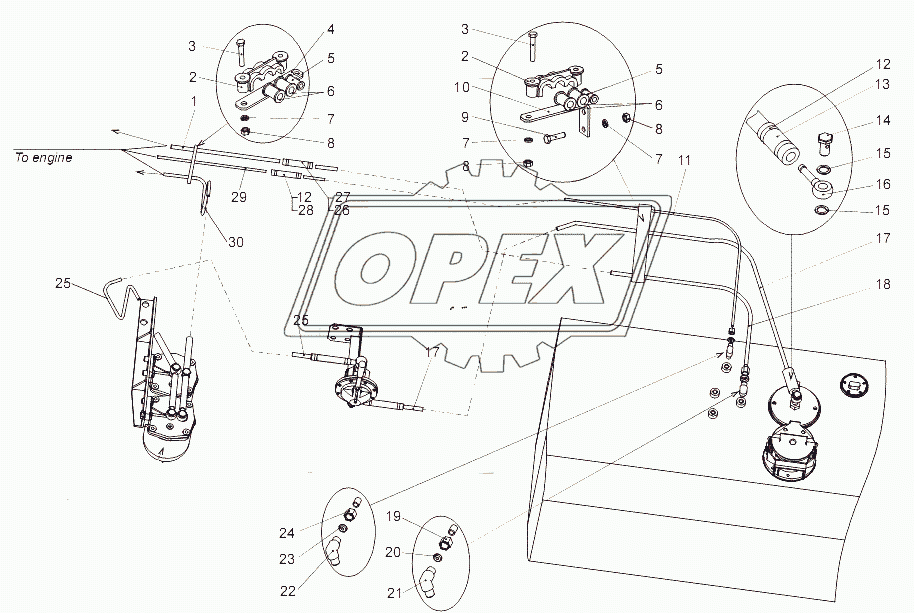 Установка топливопроводов 2