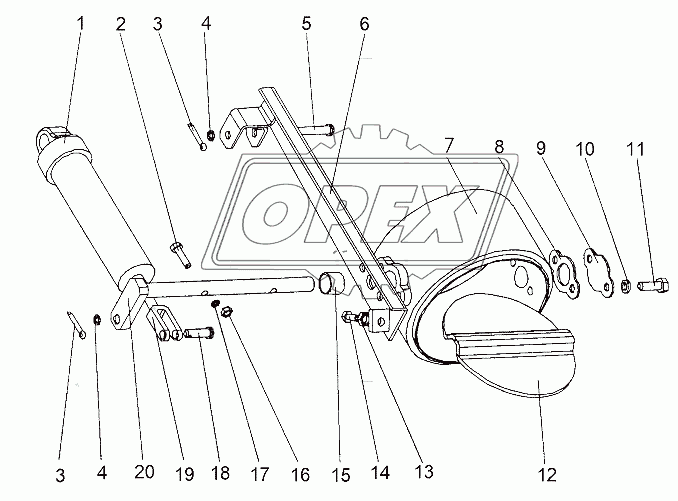 Заслонка 69237-3570010