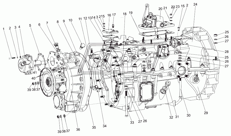 Коробка передач 202-1700050-11