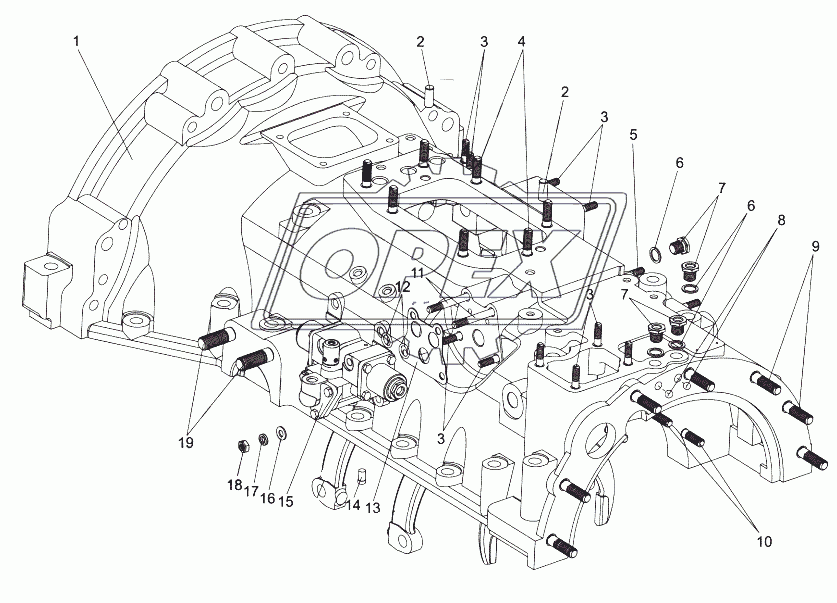 Механизм переключения передач 202-1702010