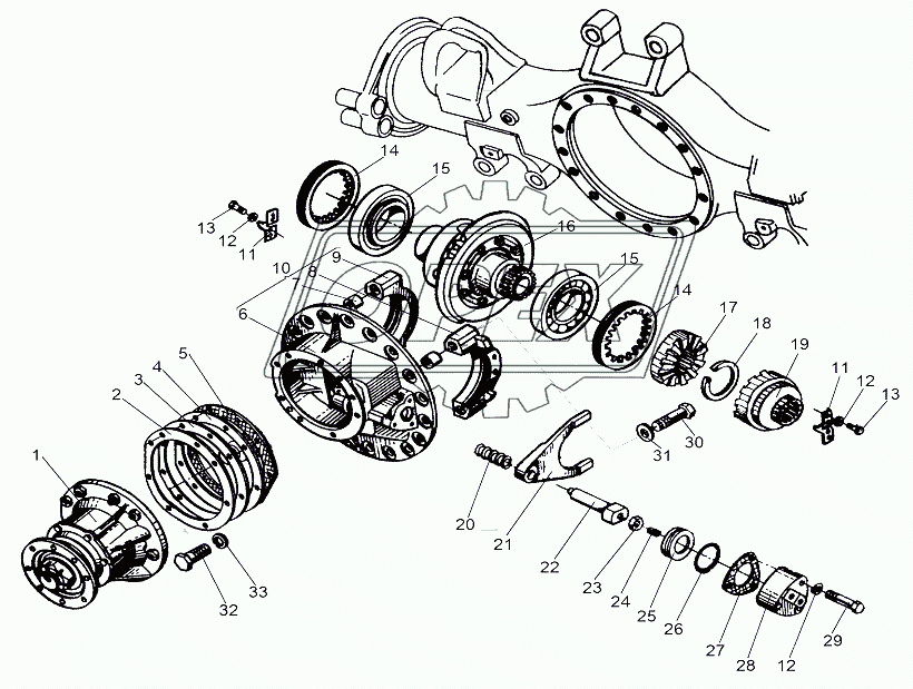 Редуктор 6923-2402010