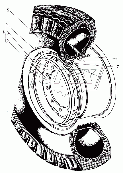 Колесо 69237-3101011-20