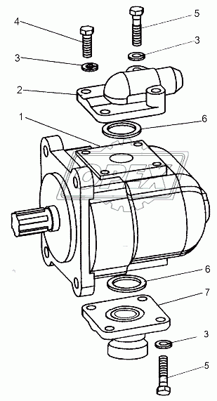 Насос 6923-3407010-20