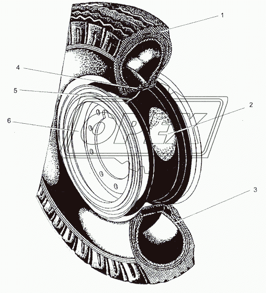 Колесо 652511-3101011