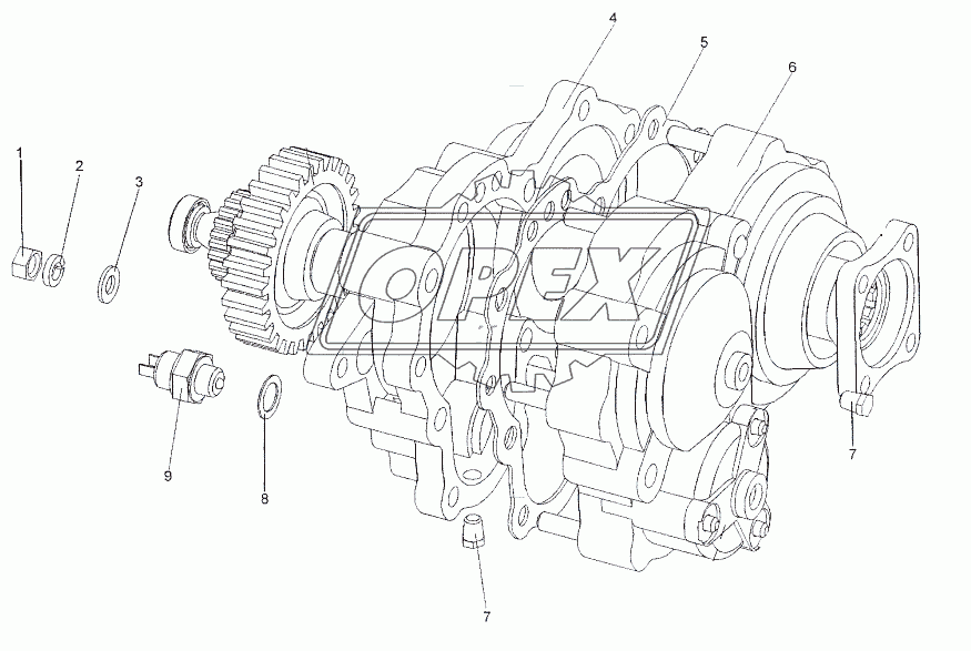 Коробка отбора мощности 75165-4201010