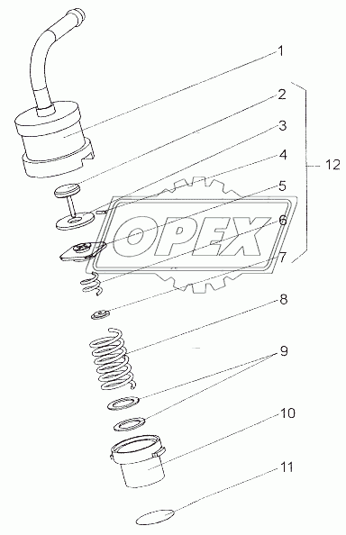 Клапан редукционный 79095-1304010