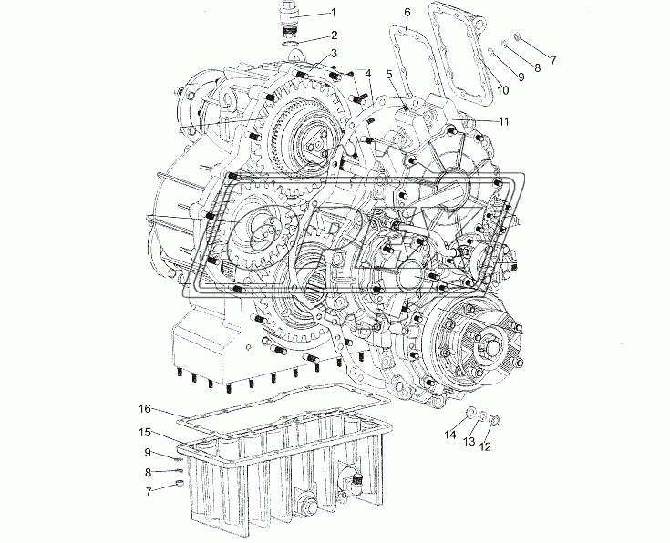 Раздаточная коробка K8007-1800020-30