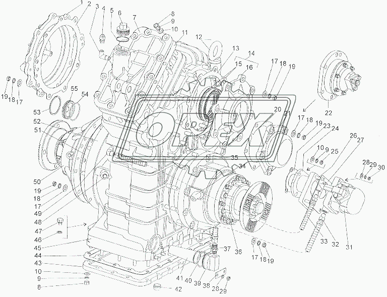 Раздаточные коробки 6527-1800020, 6527-1800020-10