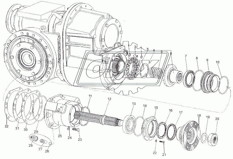 Редукторы 652712-2322010, 7402-2322010