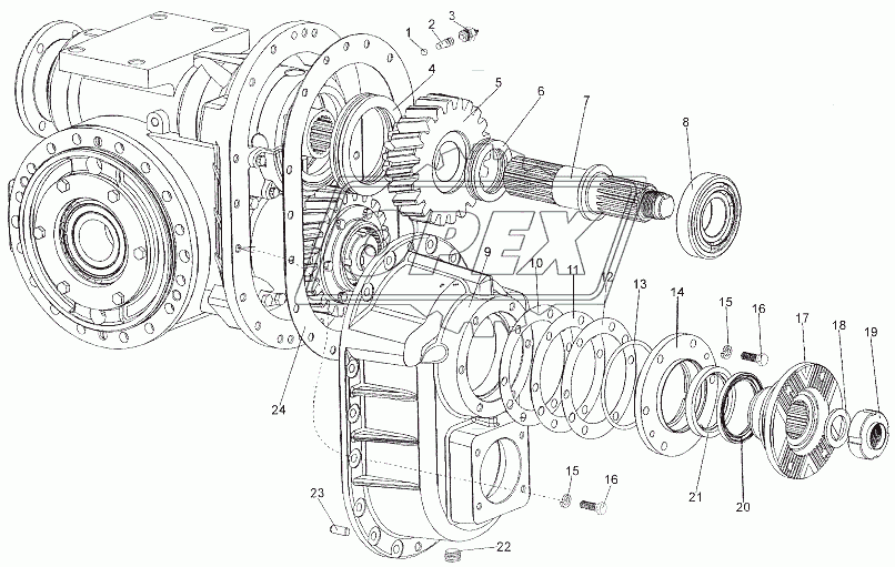 Редукторы 6527-2502010, 7402-2502010