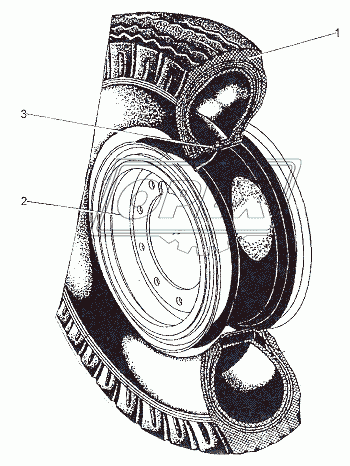 Колесо 7004-3101011 1