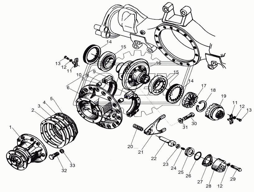 Редуктор 8007-2302010