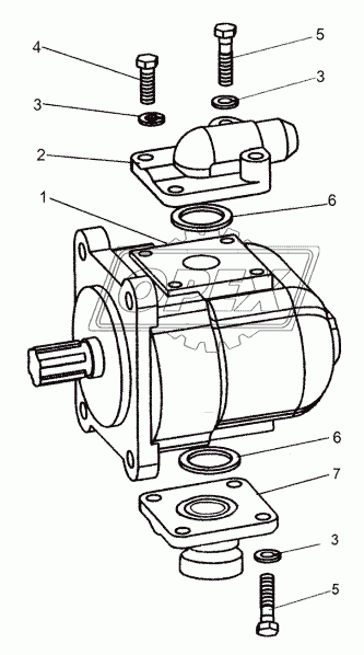 Насос 69234-3431010