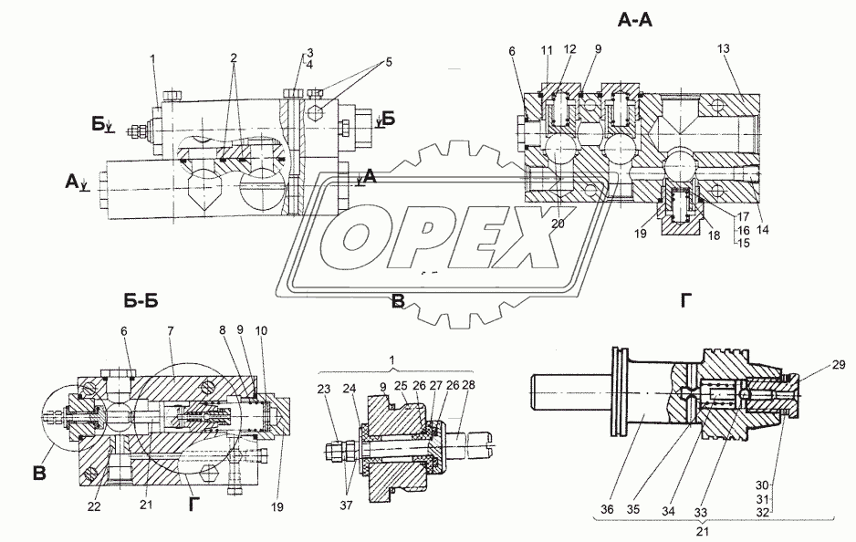 Блок клапанов 6923-3420010-10