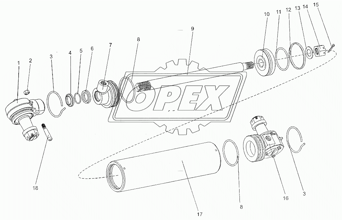 Цилиндр 700600-3405005