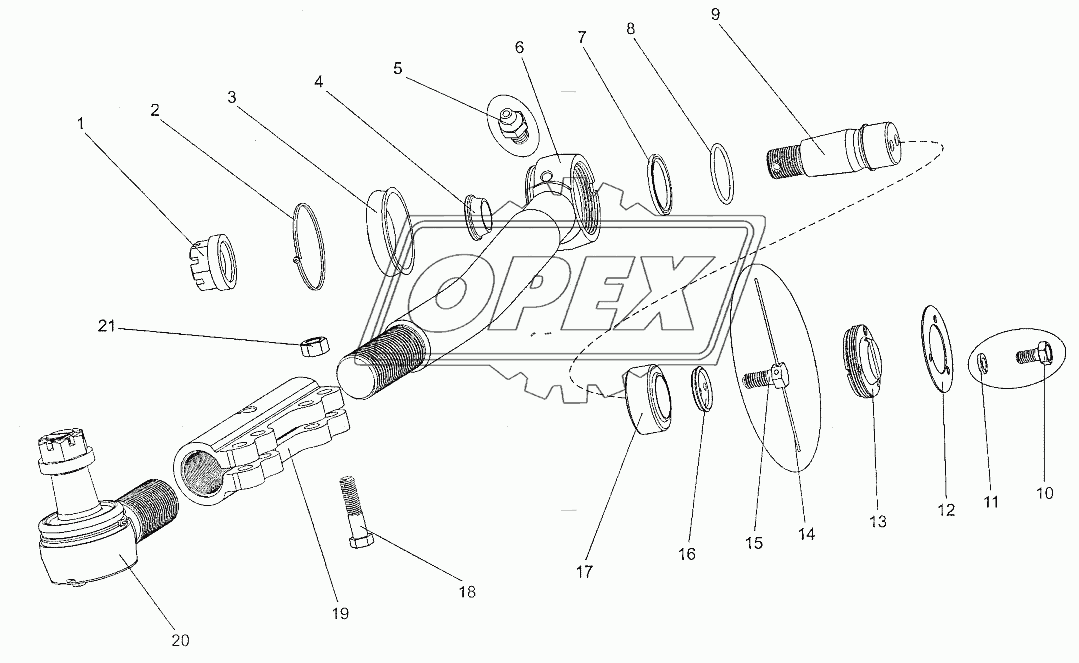 Тяга 69237-3414120-03