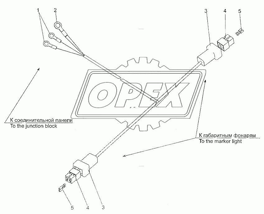 Жгут проводов 700600-3724044