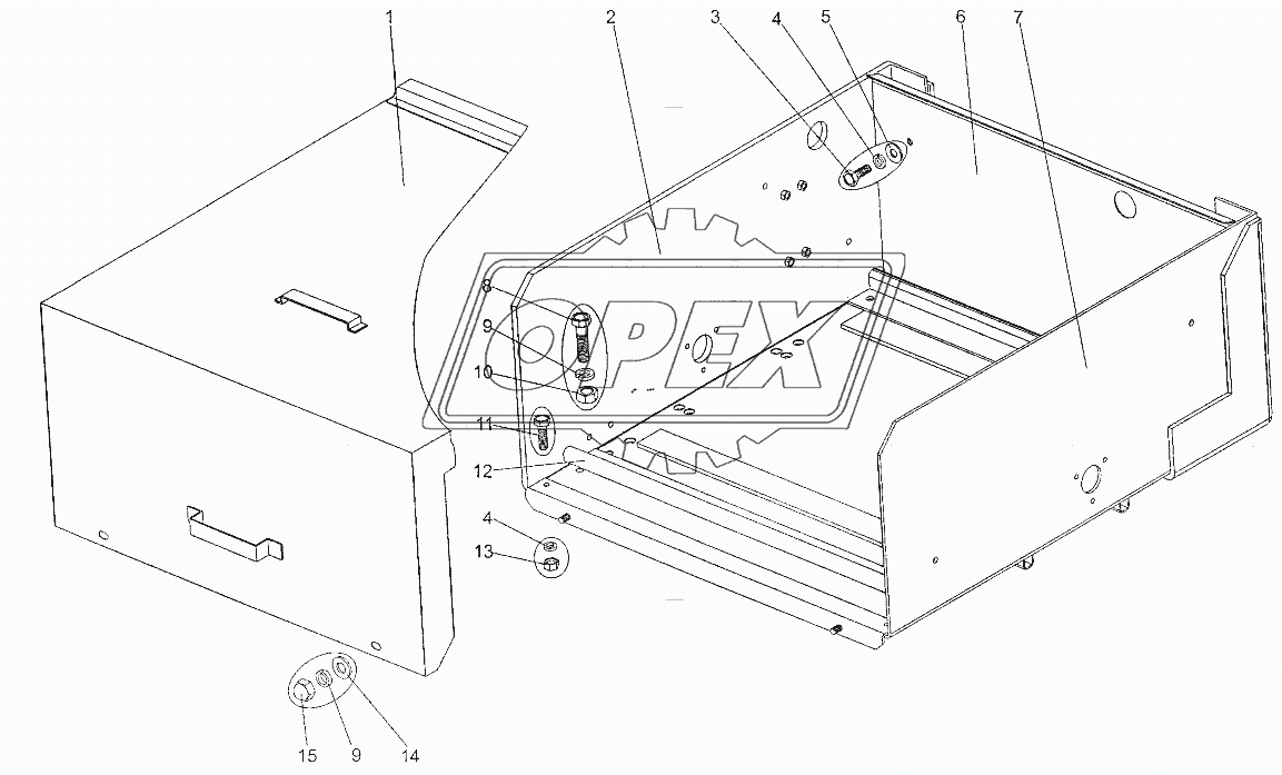 Контейнер аккумуляторный 65157-3748002