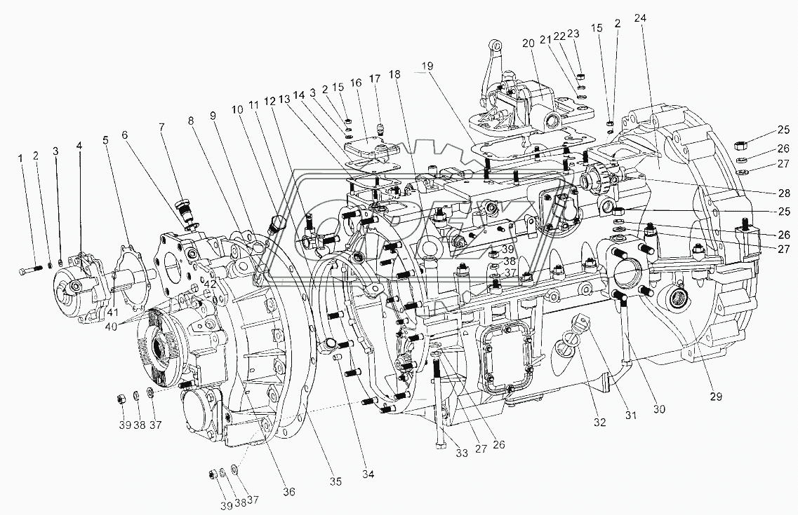 Коробка передач 700600-1700050