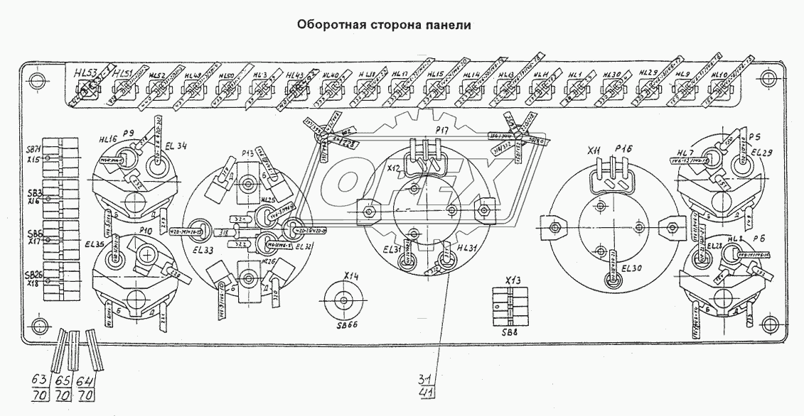 Панель приборов основная 2