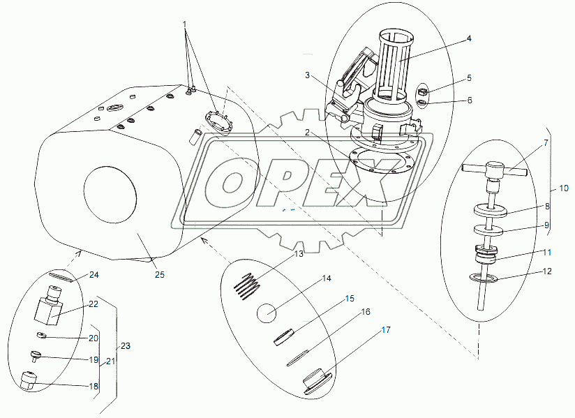 Бак топливный 7930-1101010