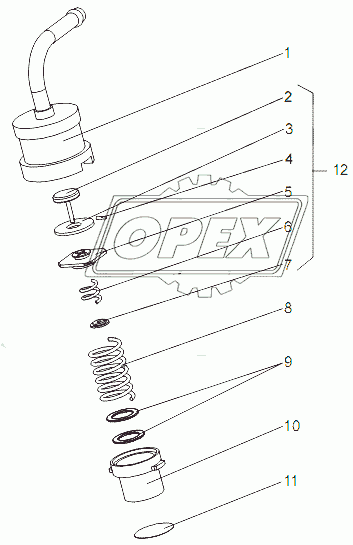 Клапан редукционный 7929-1304010