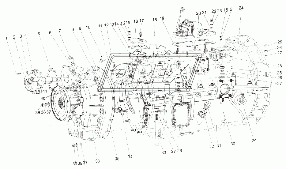 Коробка передач 202-1700050-04